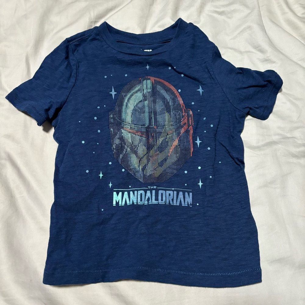 NWOT Gap Blue Star Wars Interactive Short Sleeve T-shirt